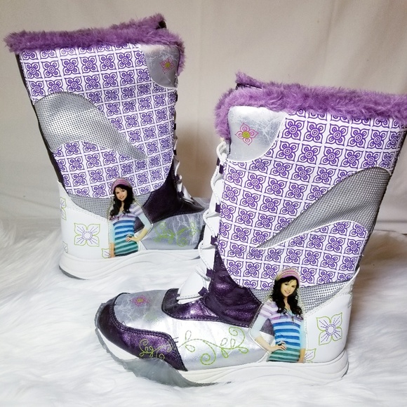 Wizard of Waverly Place Selena Gomez Girls Boots 5 - Picture 1 of 6